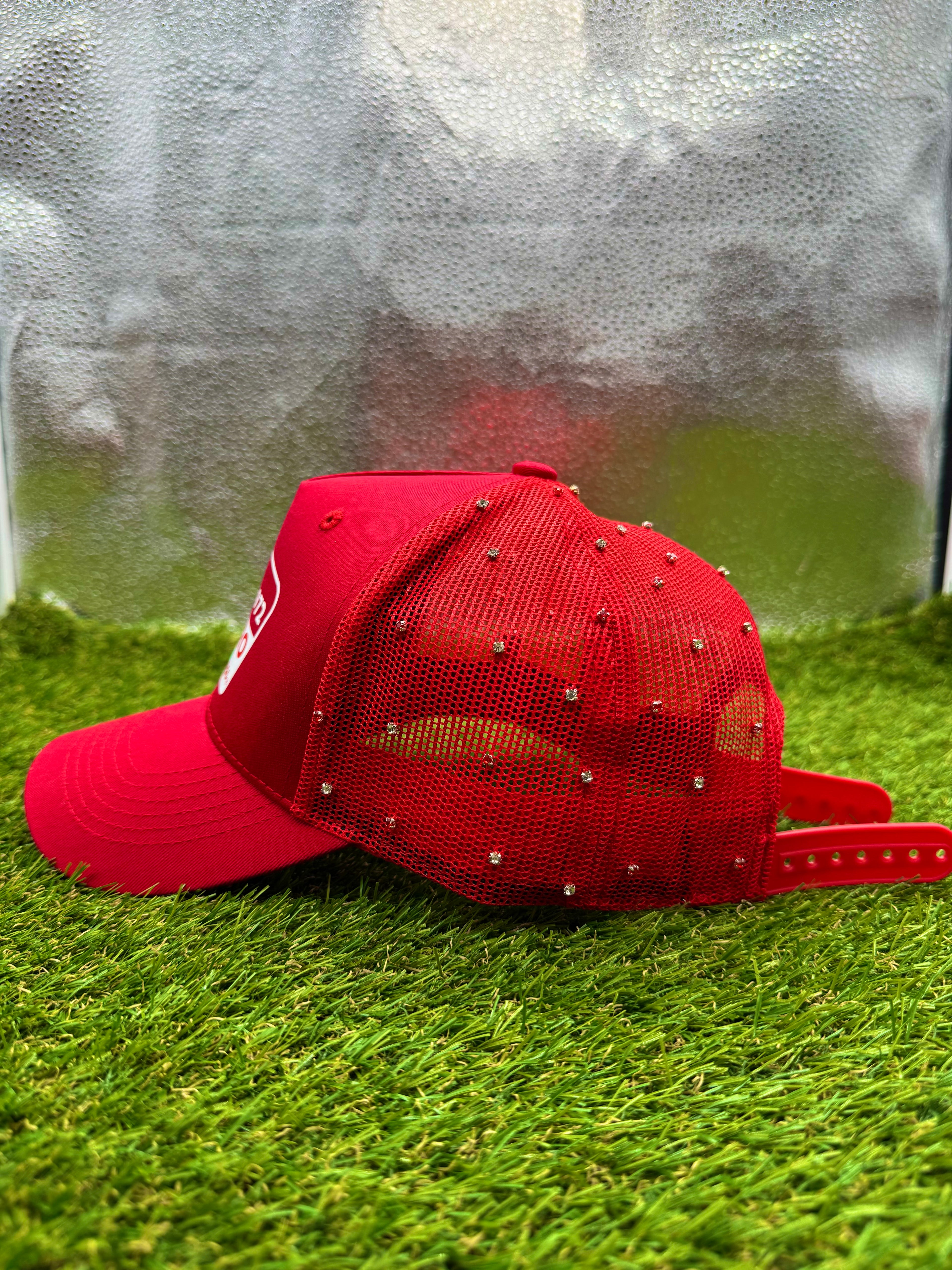 Ace Pro Red & White Stones