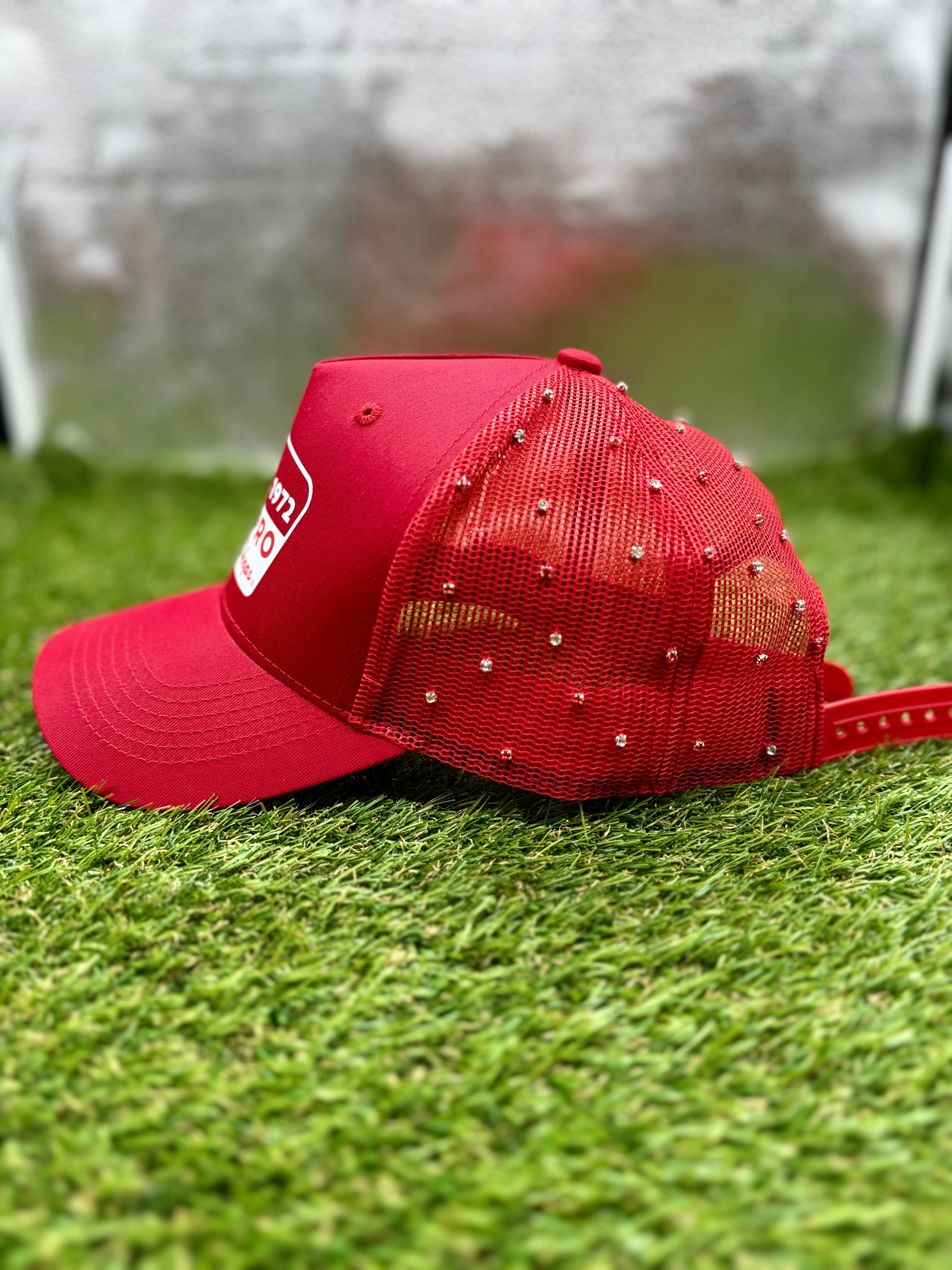 Ace Pro White & Red Stones