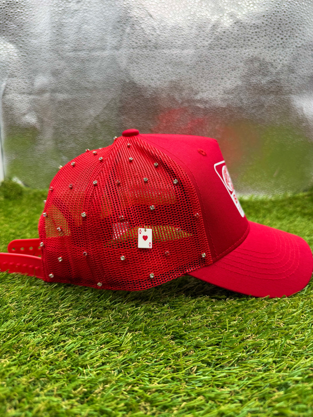 Ace Pro Red & White Stones
